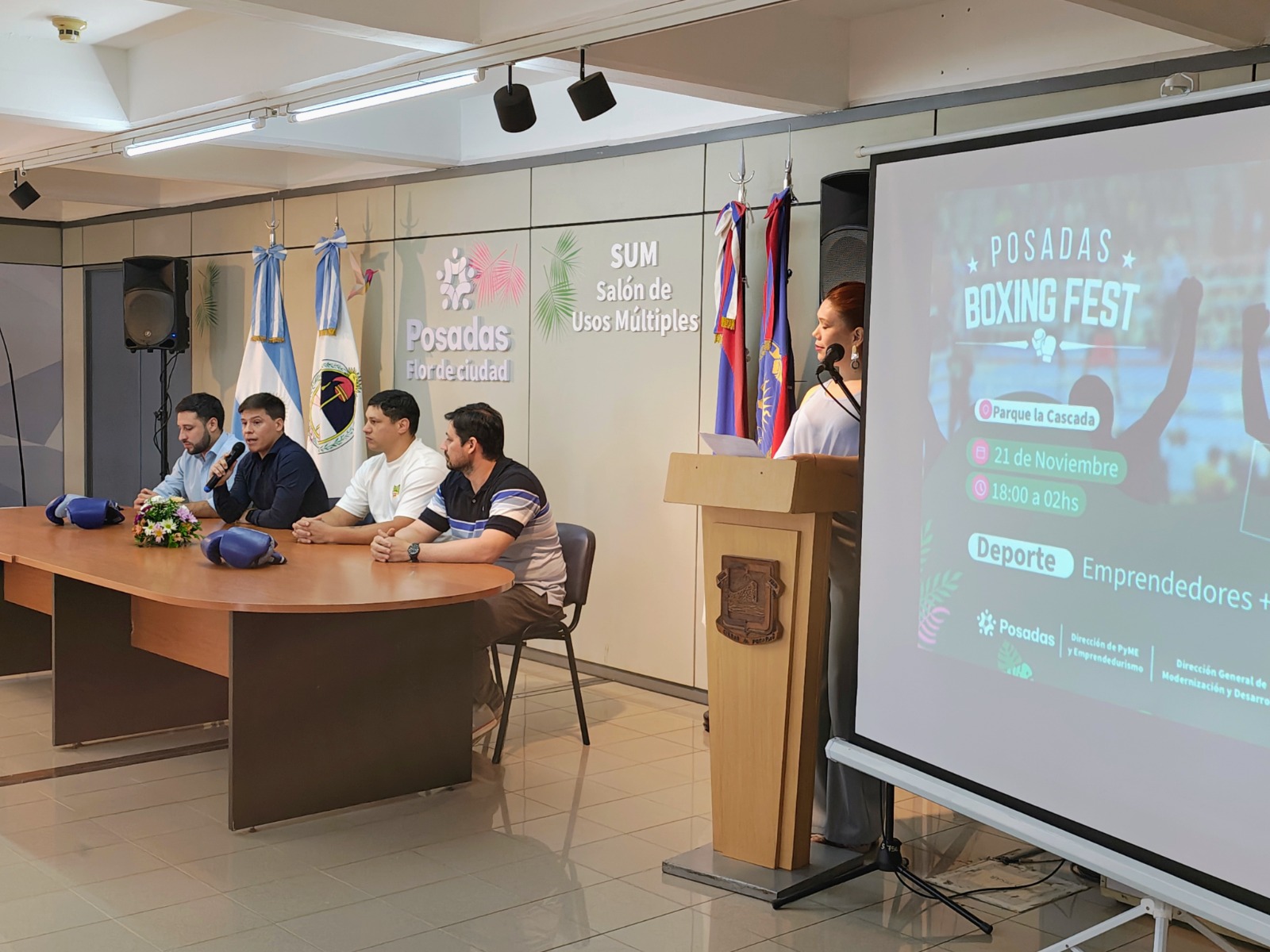 <p>Se presentó el BOXING FEST, una propuesta que suma deporte y gastronomía en La Cascada</p>